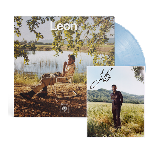 Leon: Exclusive 'Denim Blue' LP + Signed Photo