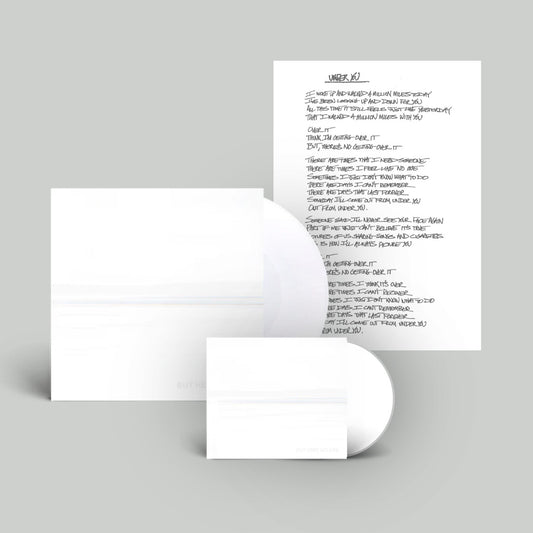 But Here We Are | Limited Edition Lyric Print + CD + White LP