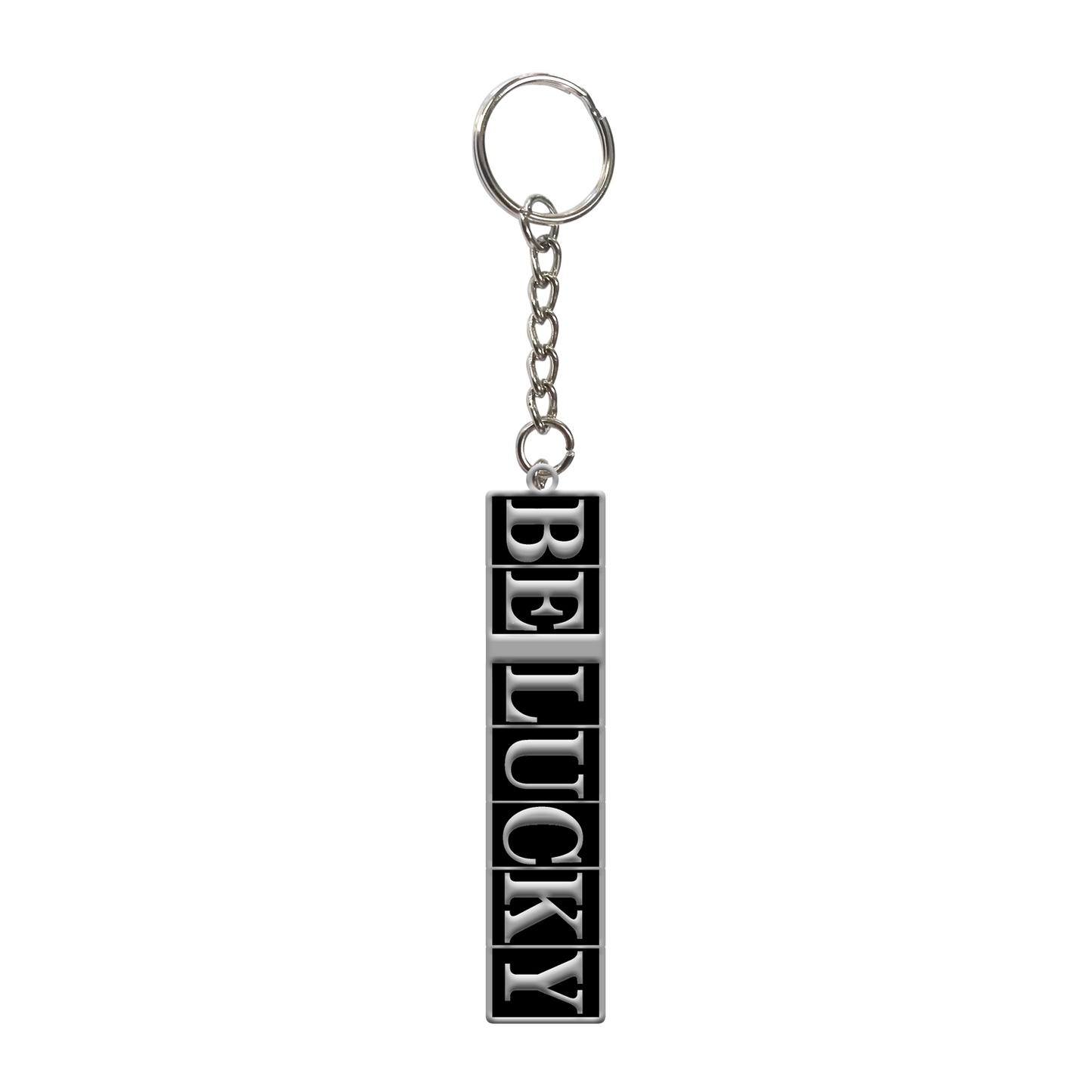 "BE LUCKY" Keyring