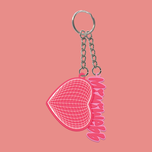 Mimi Webb Heart Keychain