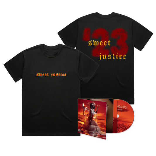 Sweet Justice Album Tee + CD
