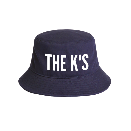 The K's Reversible Bucket Hat Navy/White