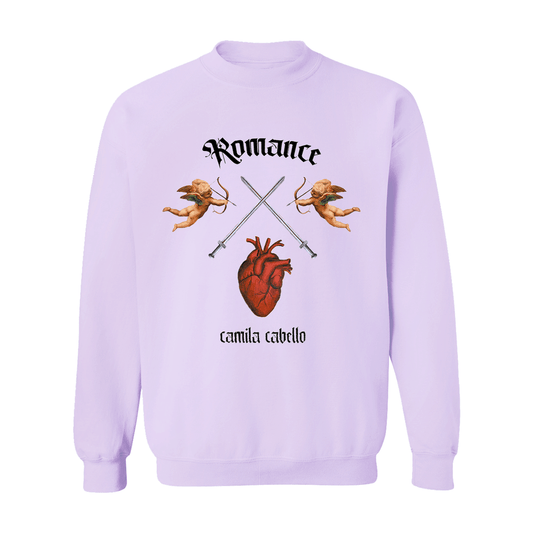 Crossheart Sweatshirt (Purple)