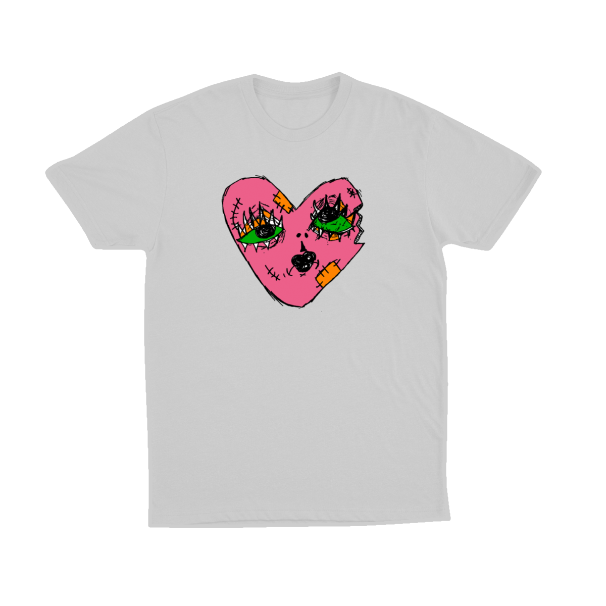 Familia Heart Tee (Platinum)