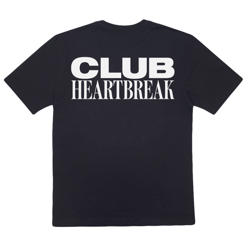 Club Heartbreak Tee - Black and White
