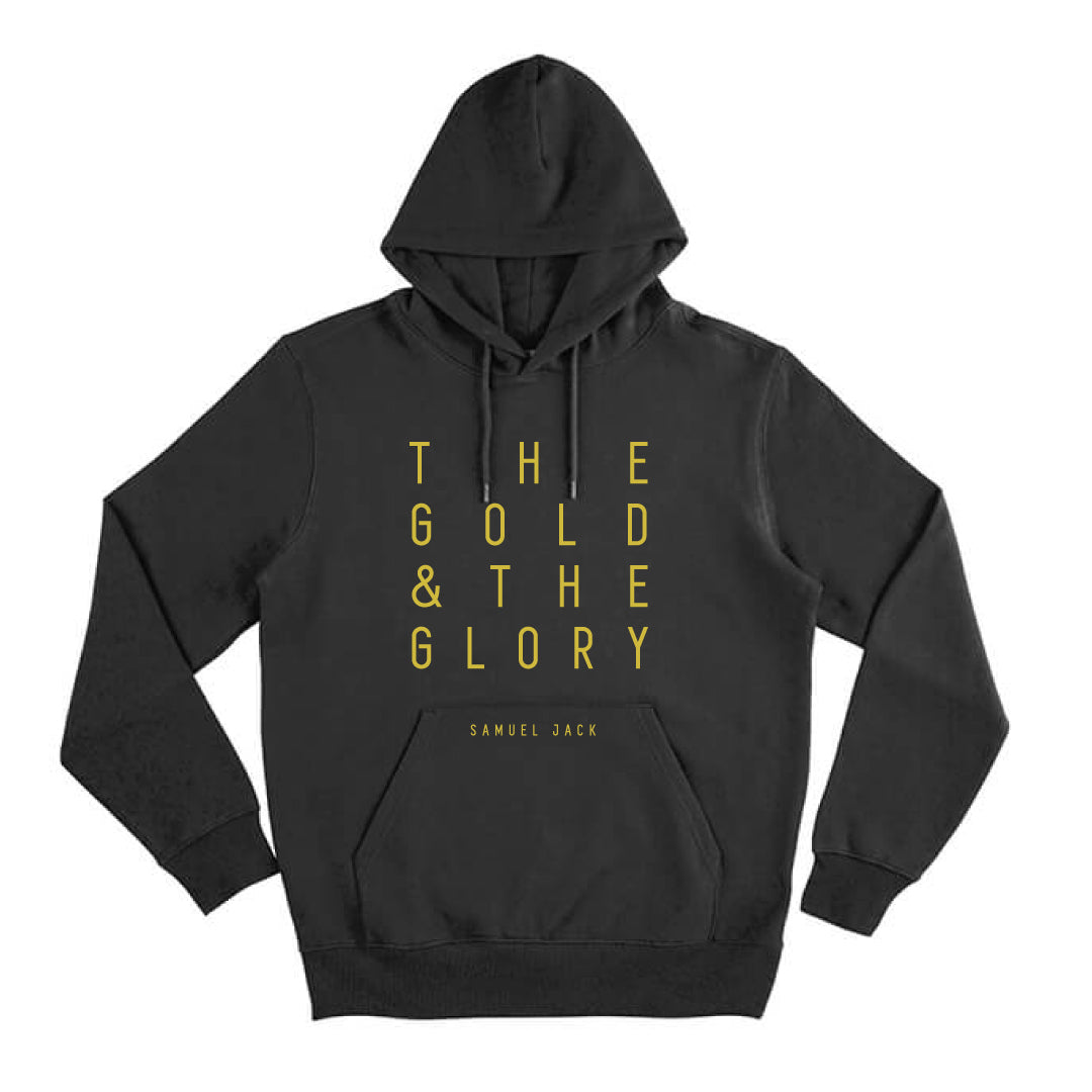 The Gold & The Glory | Black Hoodie