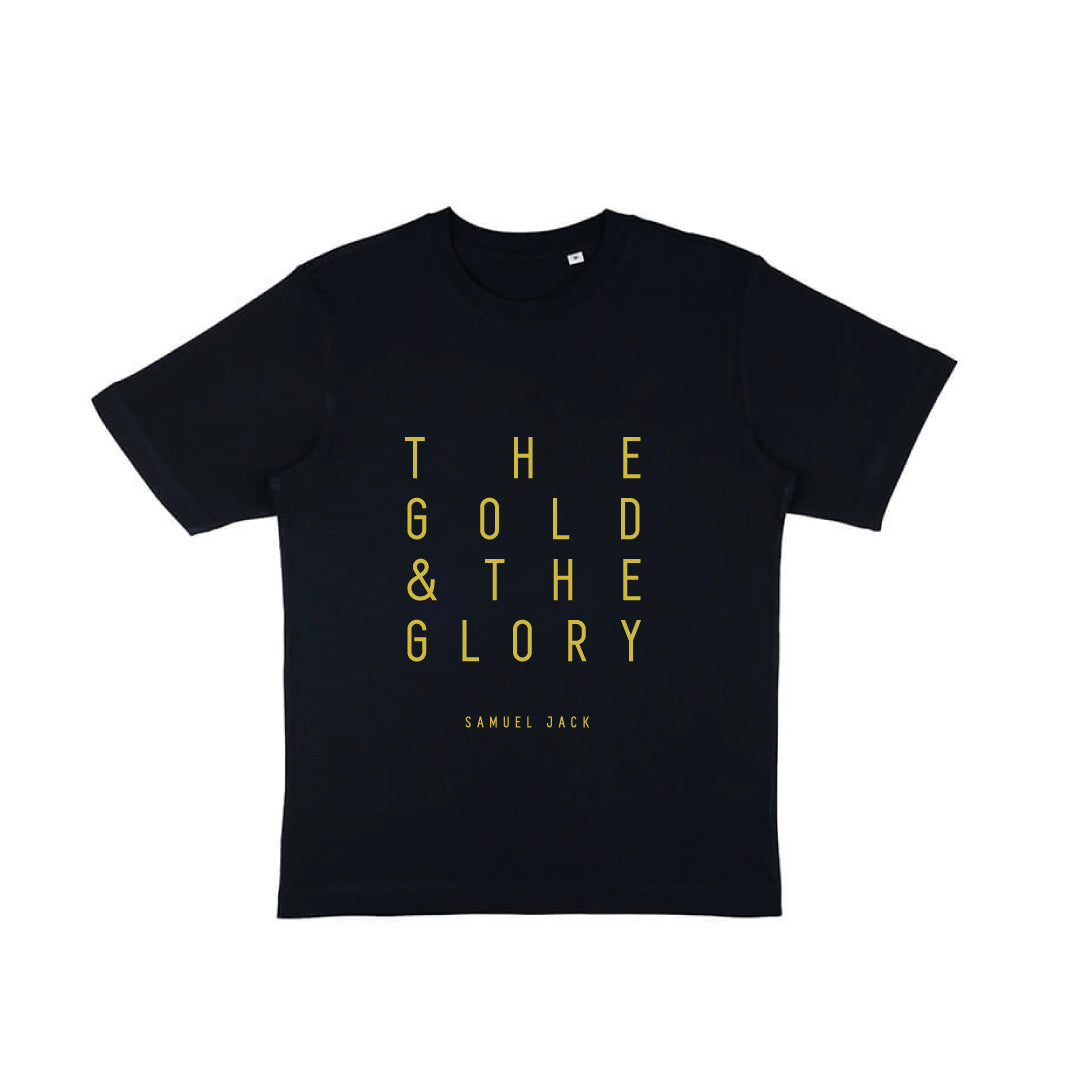 The Gold & The Glory | Black T-Shirt