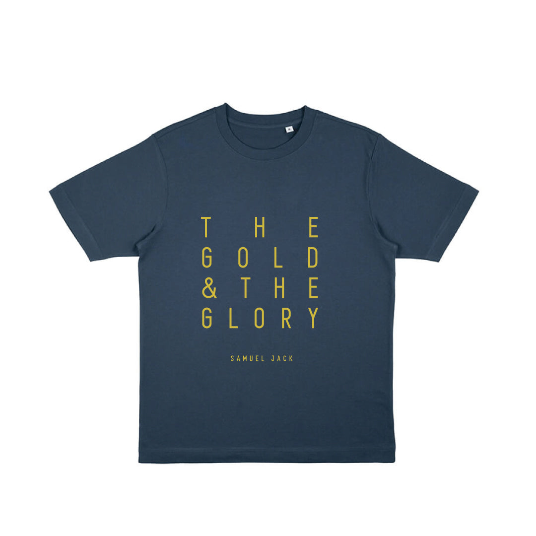 The Gold & The Glory | Blue T-Shirt