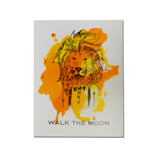 Walk the Moon Lion poster